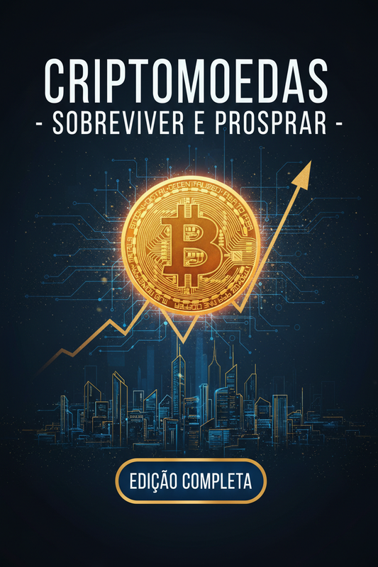 Criptomoedas - Sobreviver e Prosperar - Capa do E-book